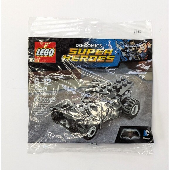 LEGO Super Heroes 30446 The Batmobile Polybag 63 Pcs Set New Sealed - Picture 1 of 2